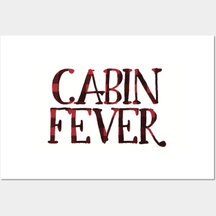 Buffalo Plaid Cabin Fever Posters and Art